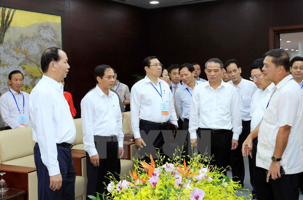 Chủ tịch nước dự tổng duyệt hoạt động của Tuần lễ Cấp cao APEC 2017